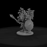 stylized-medusa-lizardfolk-warrior-3d-model-sgh0qt — thumbnail 2