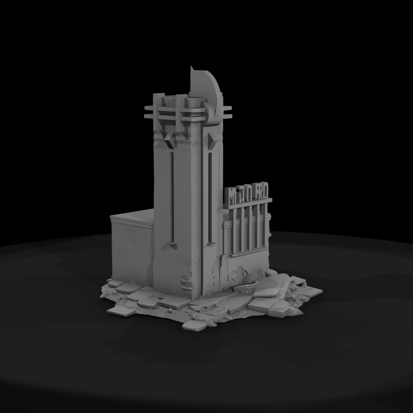 20260612 Dilapidated Concrete Tower 273Ca3F931