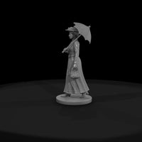 rrp-37-1900s-woman-with-parasol-47307c — thumbnail 2