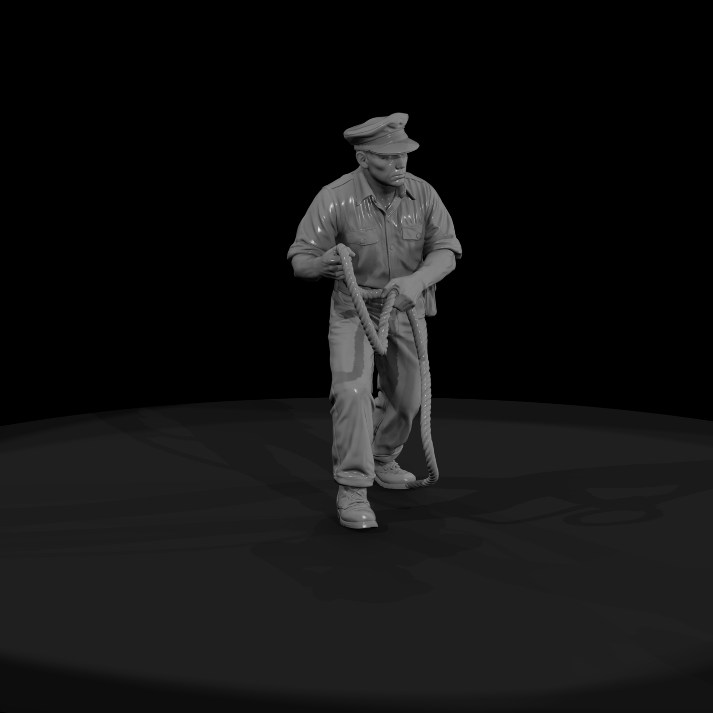 Vn Navy 071 Vietnam U S Navy Deck Sailor Figure