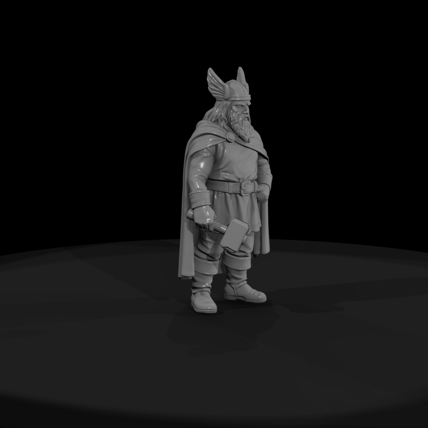 Myth 0307 Mythology Thor Miniature Figure