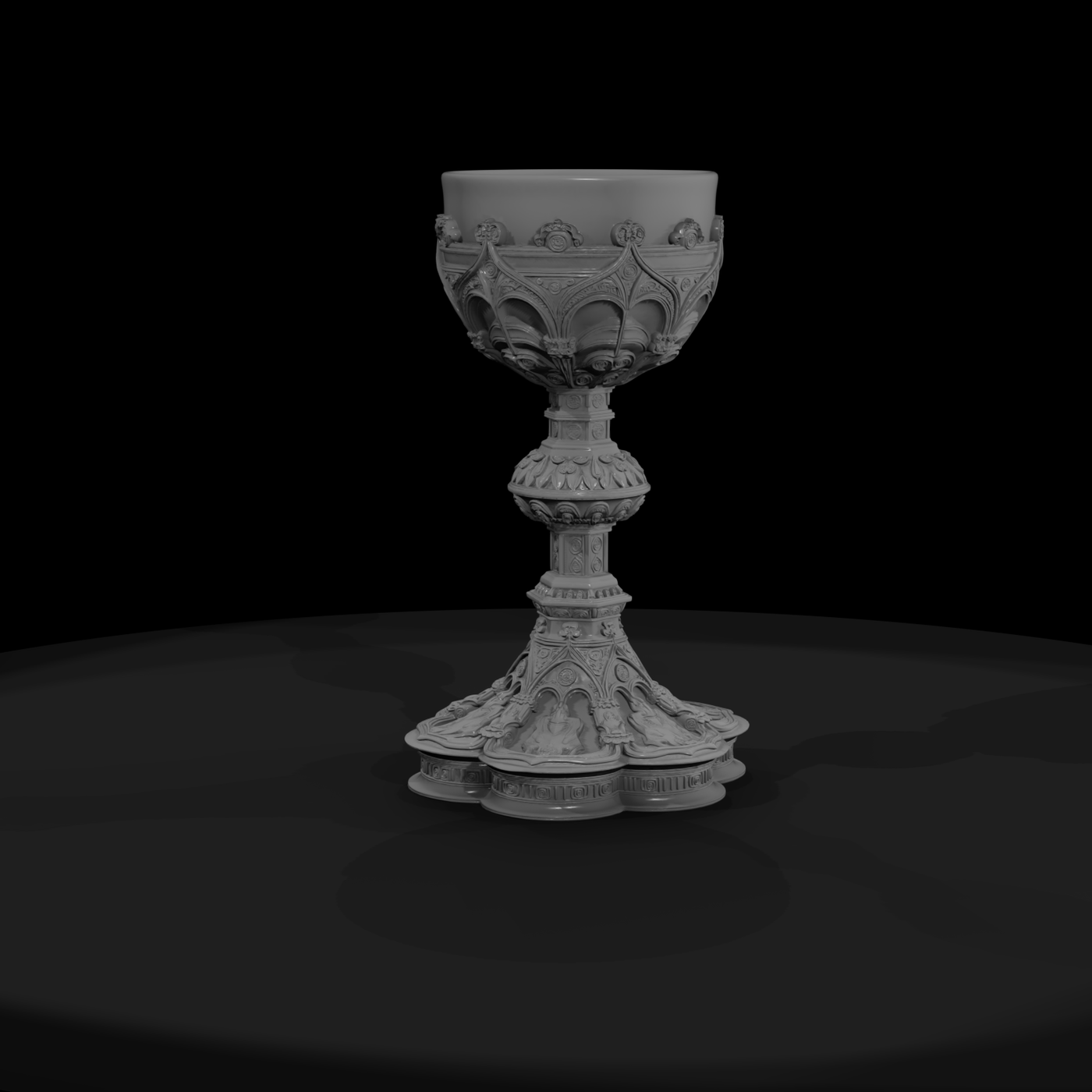 Ornate Gothic Chalice — & Displays