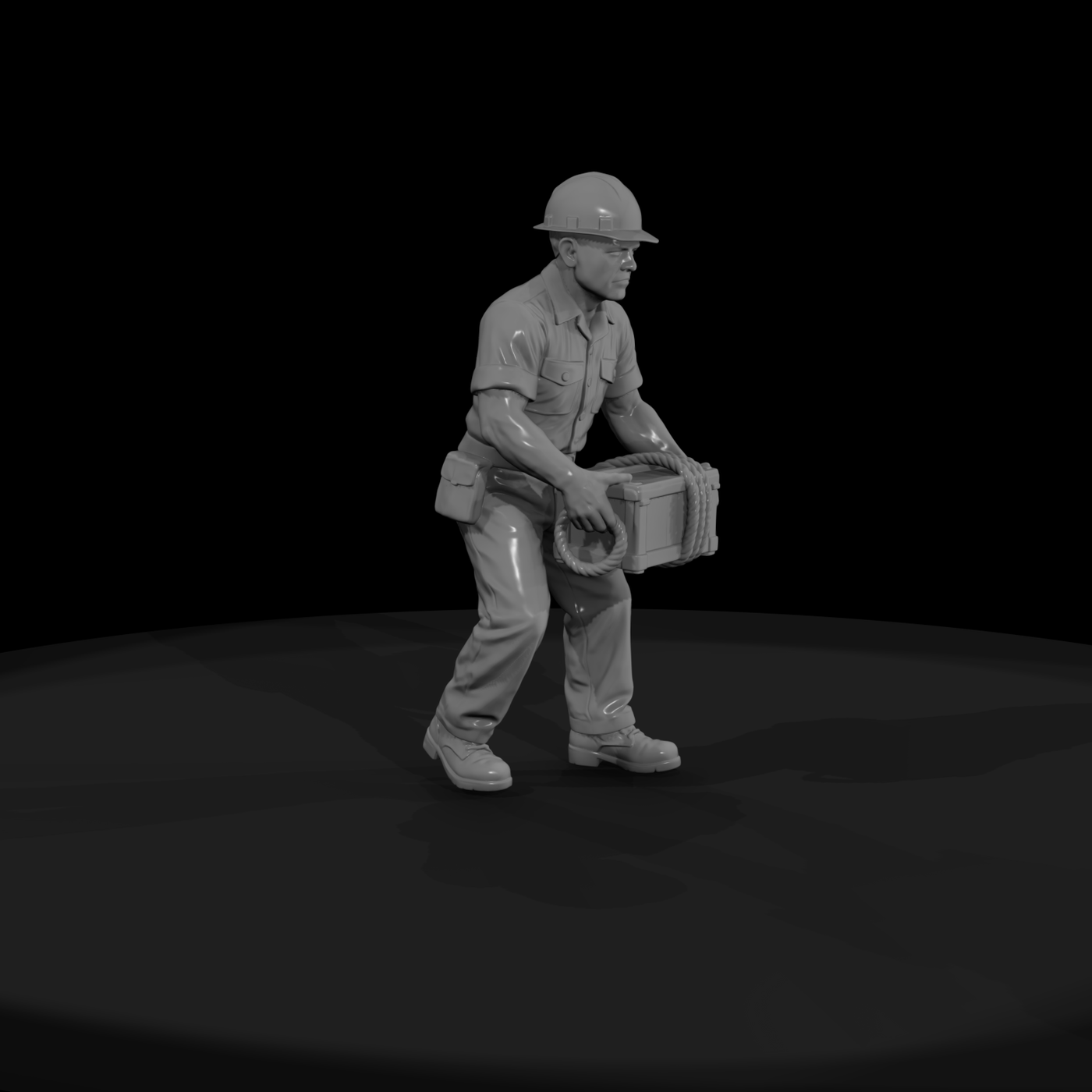 Mod Navy 099 Modern U S Navy Deck Sailor Figure