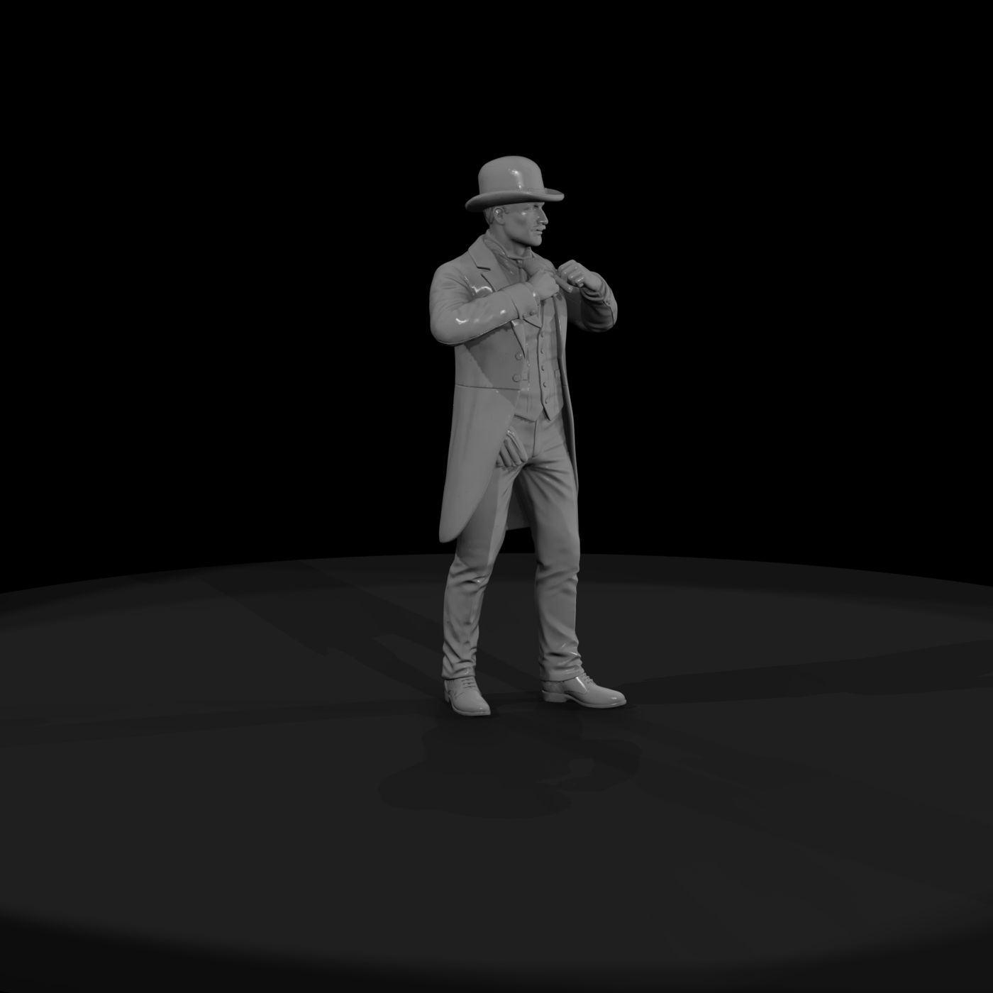 Standing Victorian Gentleman