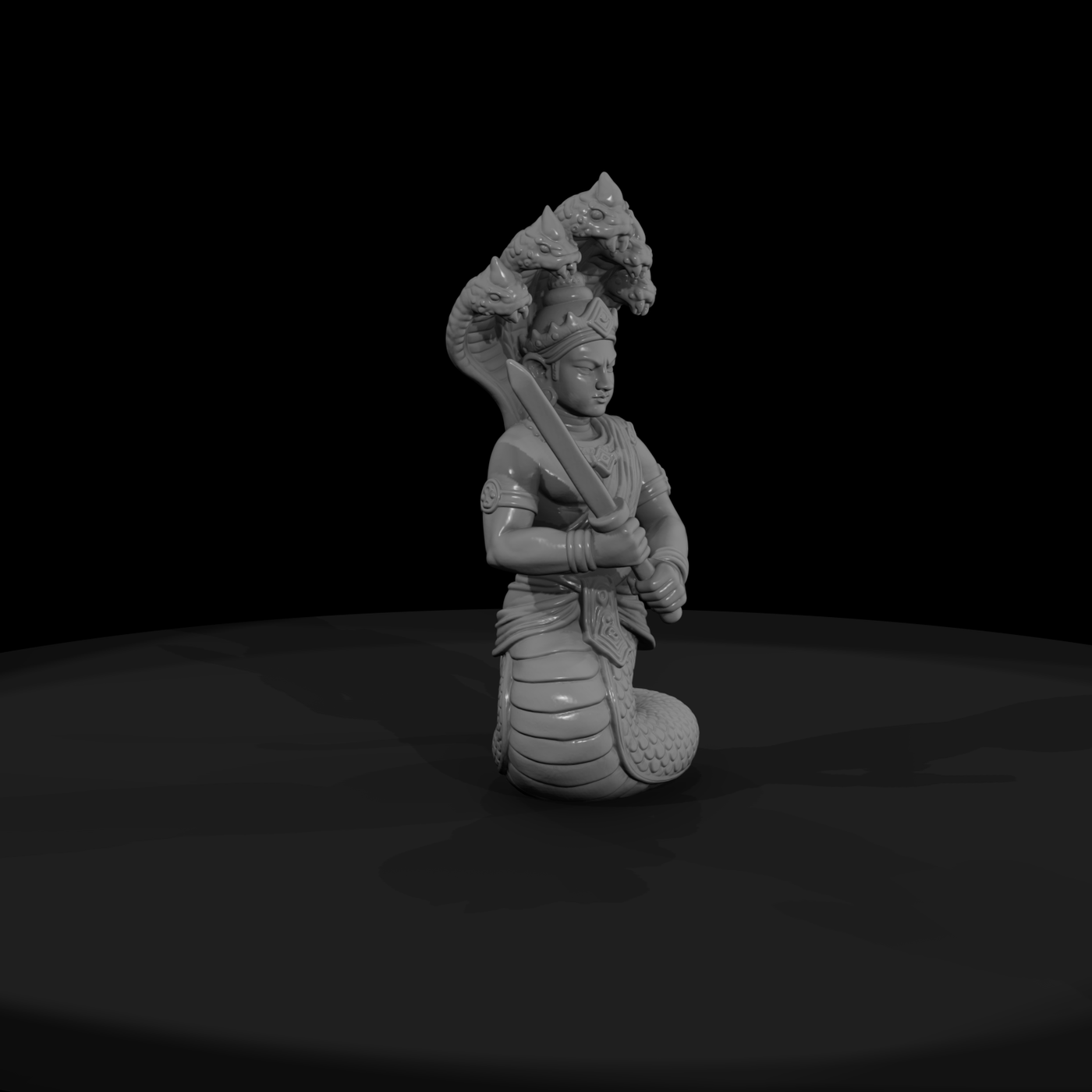 Myth 0432 Mythology Naga Guardian Miniature Figure