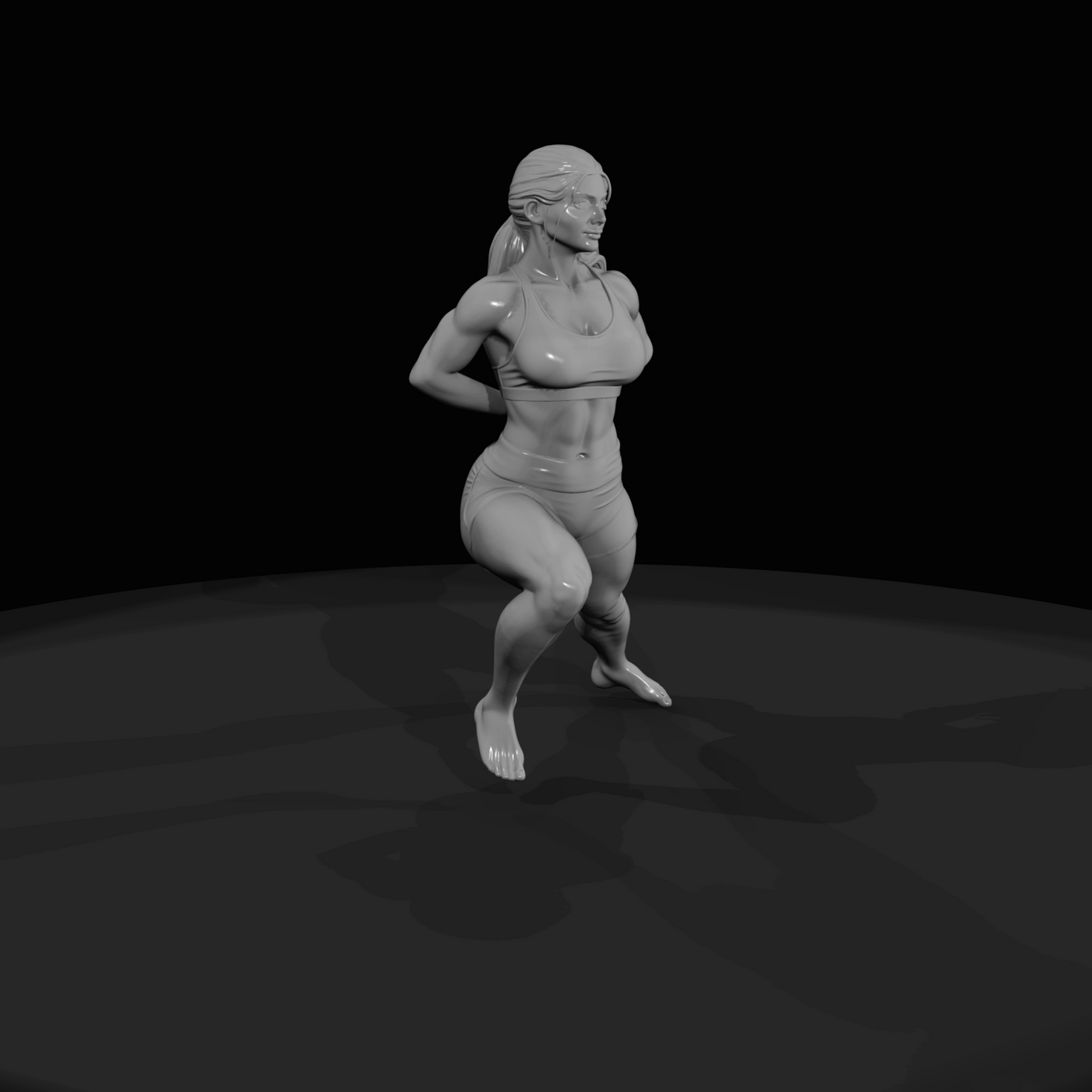 Athletic Fitness Dancer