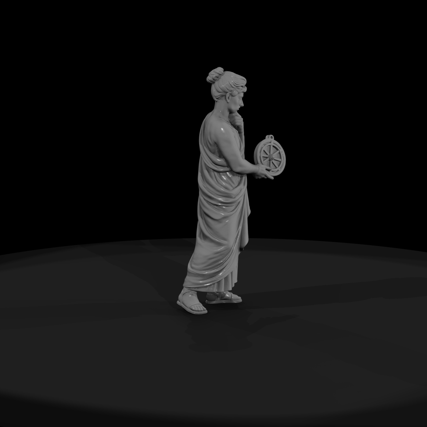 Hist 0024 Historical Hypatia Miniature Figure