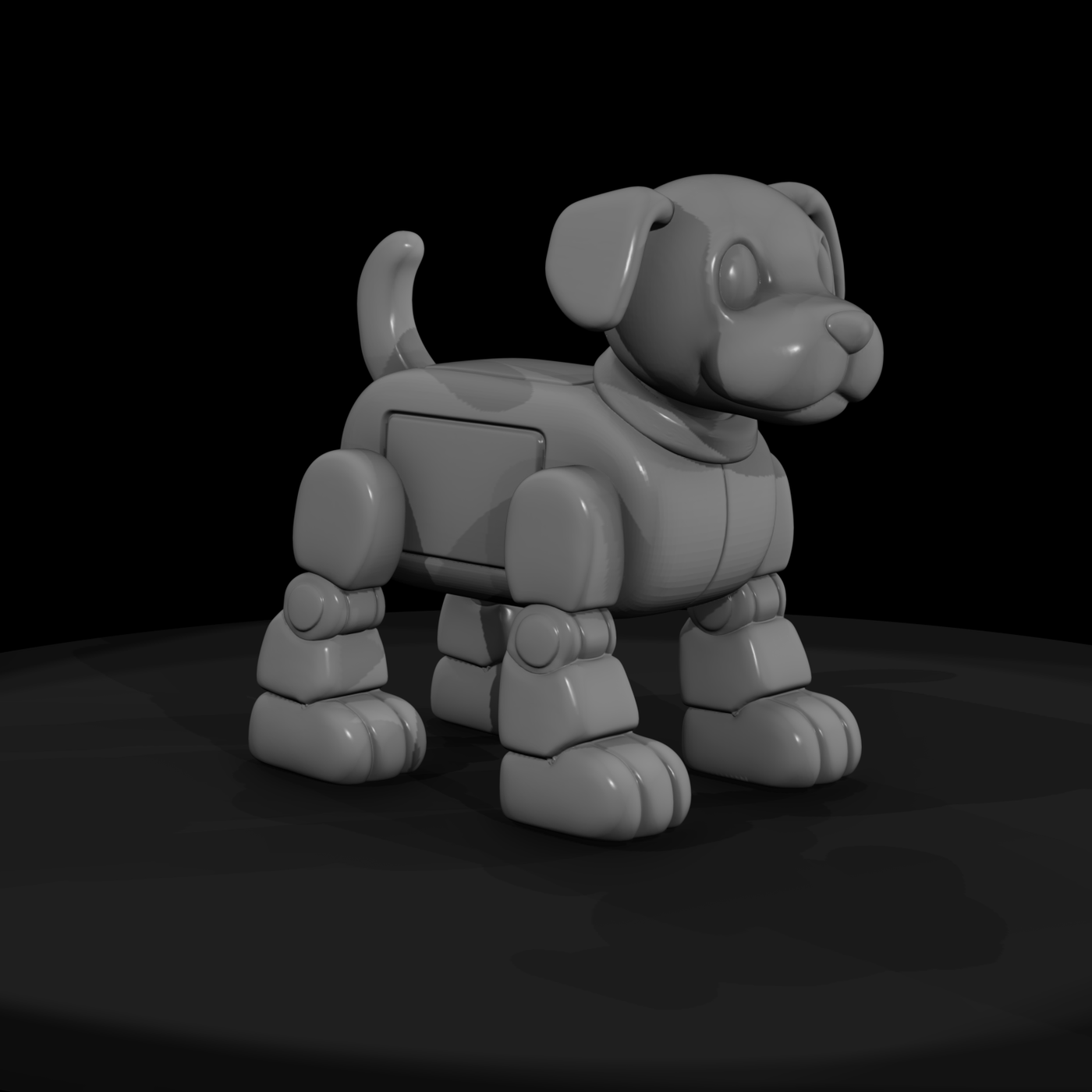 Mr Toyprops 100 001 054 Toy Walking Dog Robot