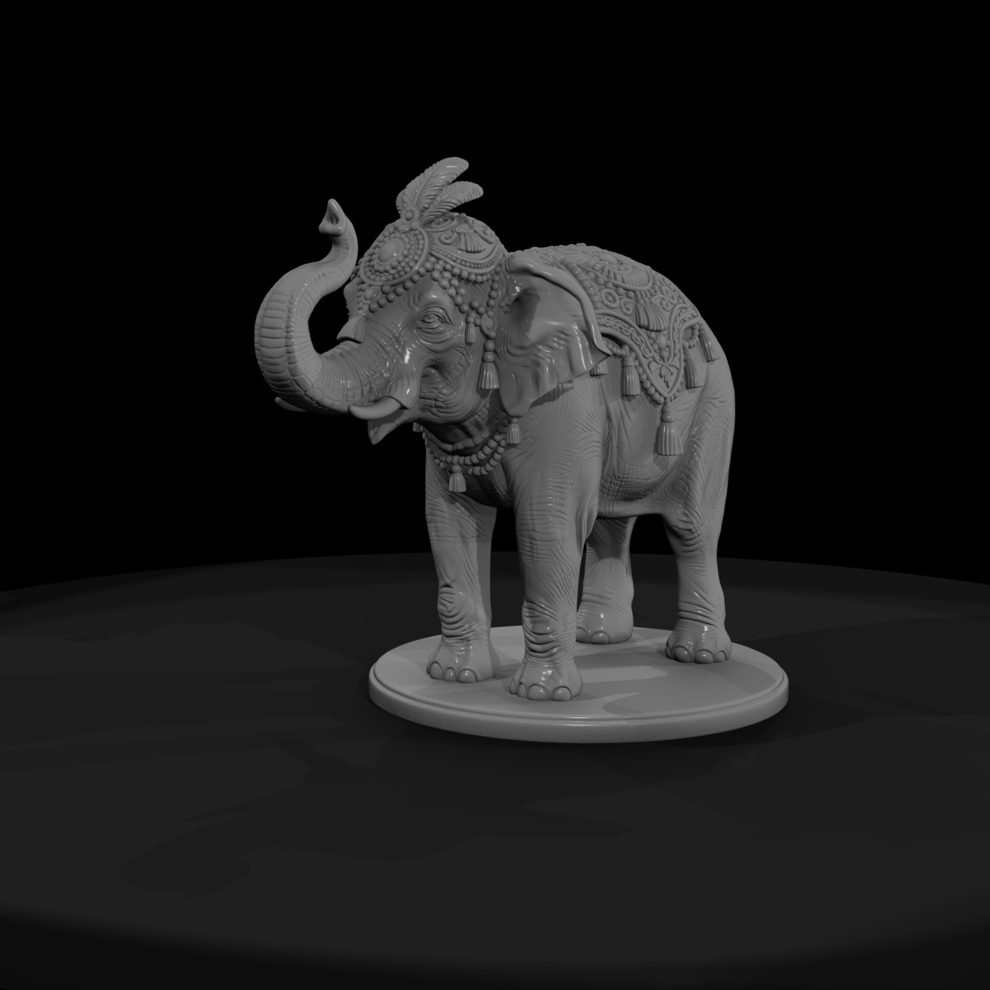 Cir 112 Animal Standing Elephant