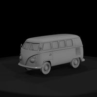 untextured_classic_vw_microbus_3d_model — thumbnail 2