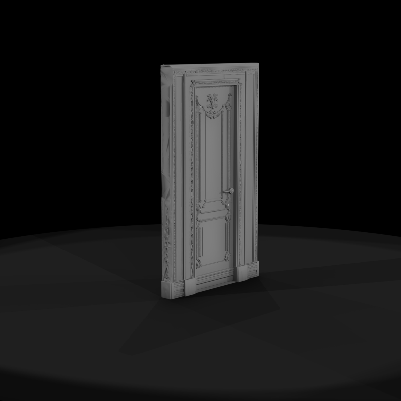 Neoclassical Ornate Interior Door