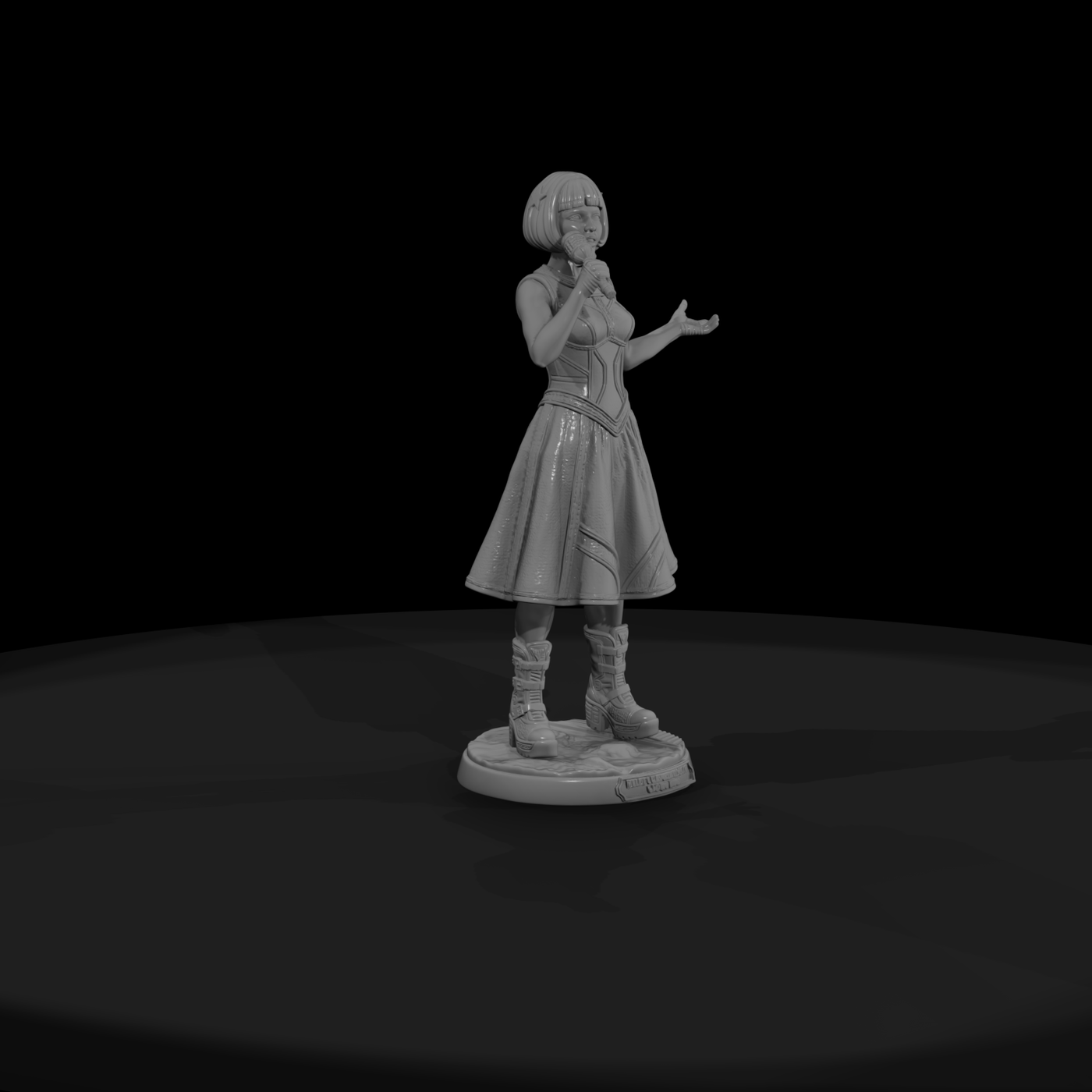 Poparc 0082 Lunar Lounge Singer Alternate Pose