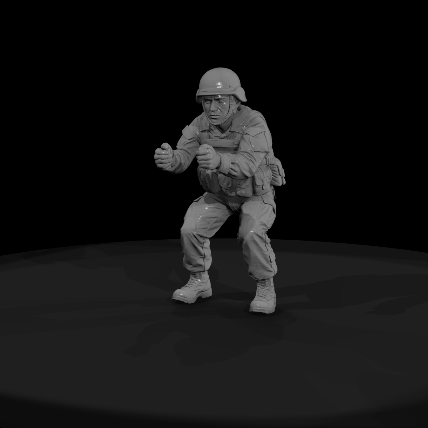 Mod Army 037 Modern U S Army Machine Gun Assistant