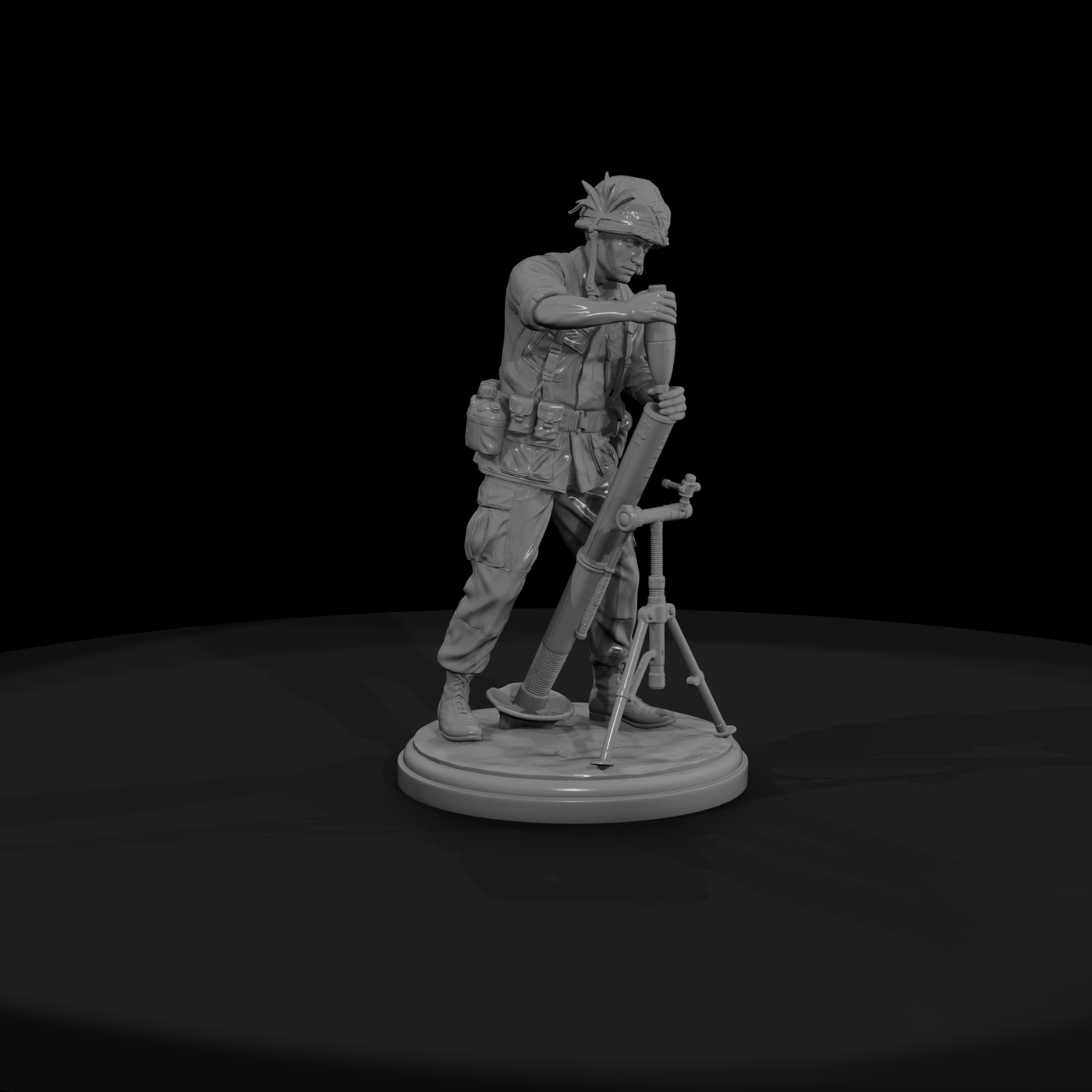 Vnh 017 United States Army Mortarman