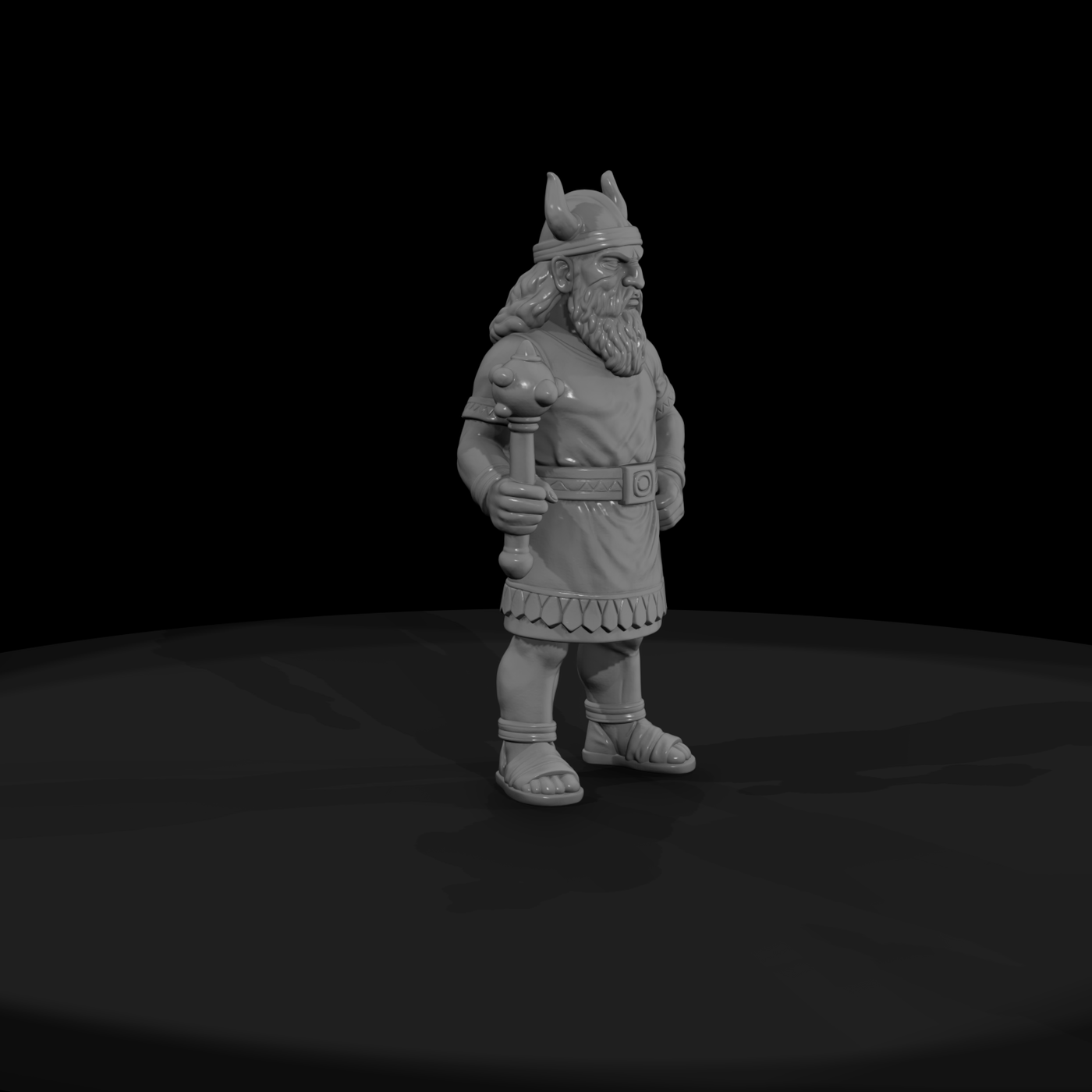 Myth 0386 Mythology Nergal Miniature Figure