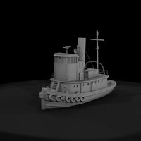stylized_flat_shaded_steam_tugboat_3d_model — thumbnail 2