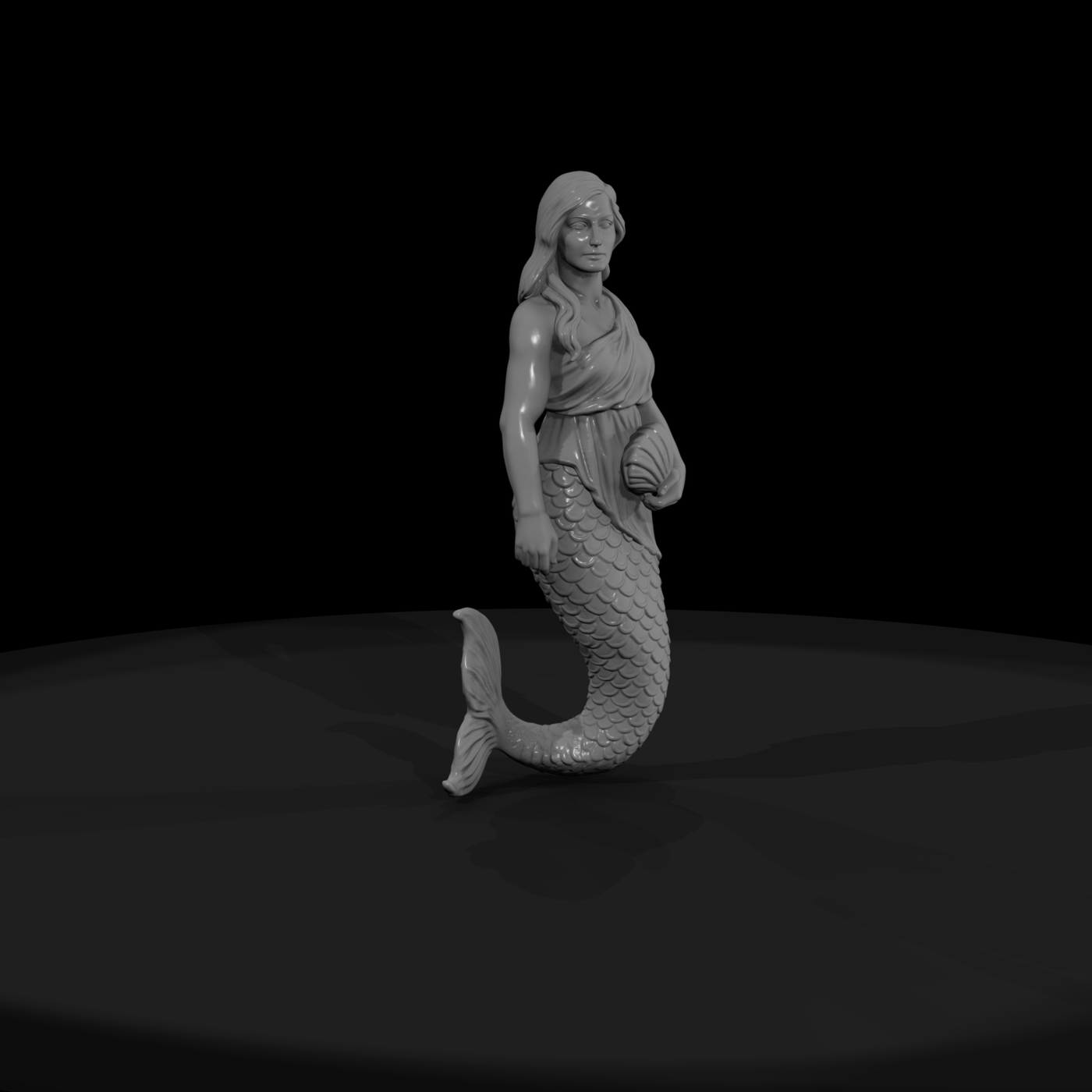 Myth 0497 Mythology Mermaid Miniature Figure