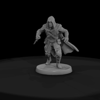 Hooded Assassin with Dagger — thumbnail 3