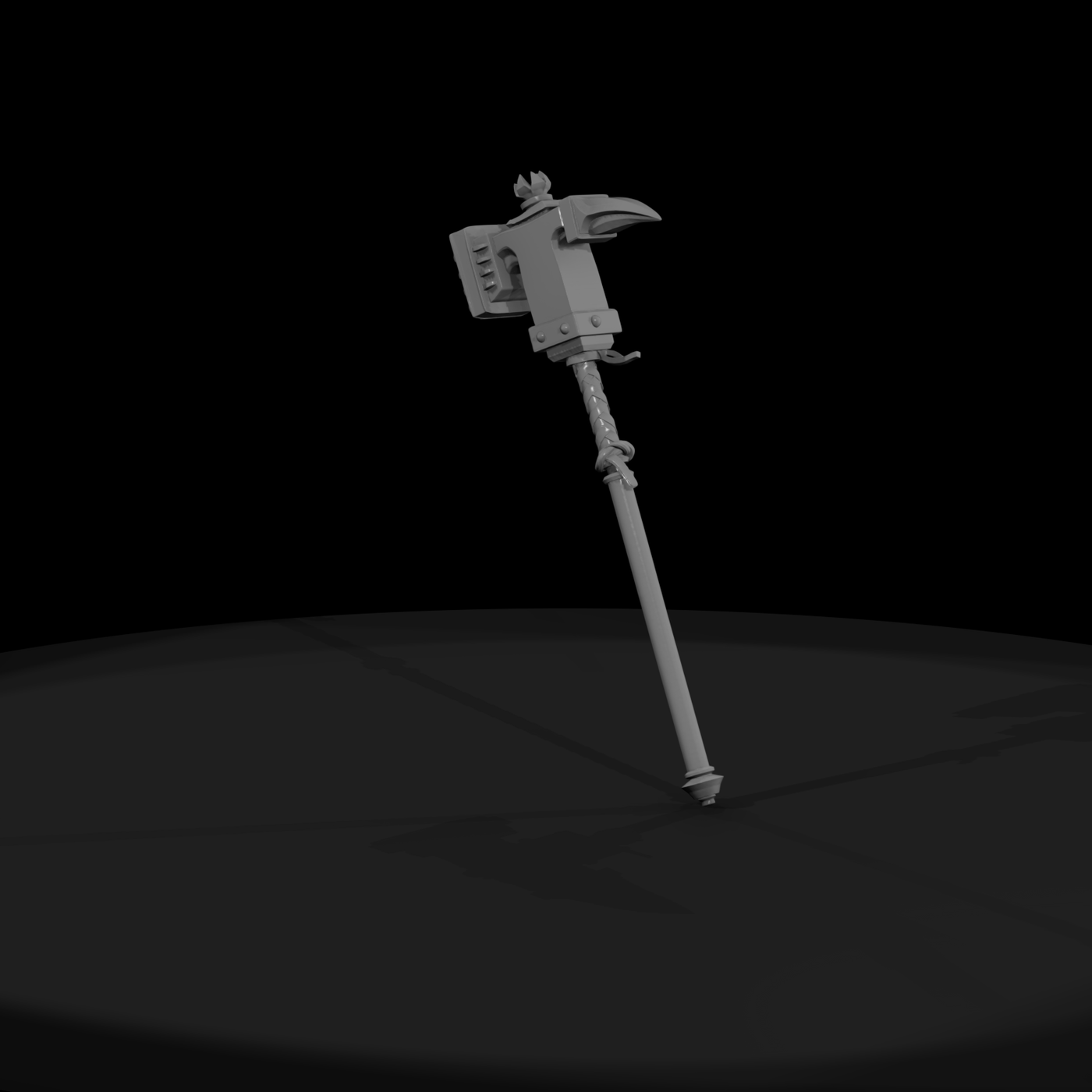 Stylized Fantasy War Hammer