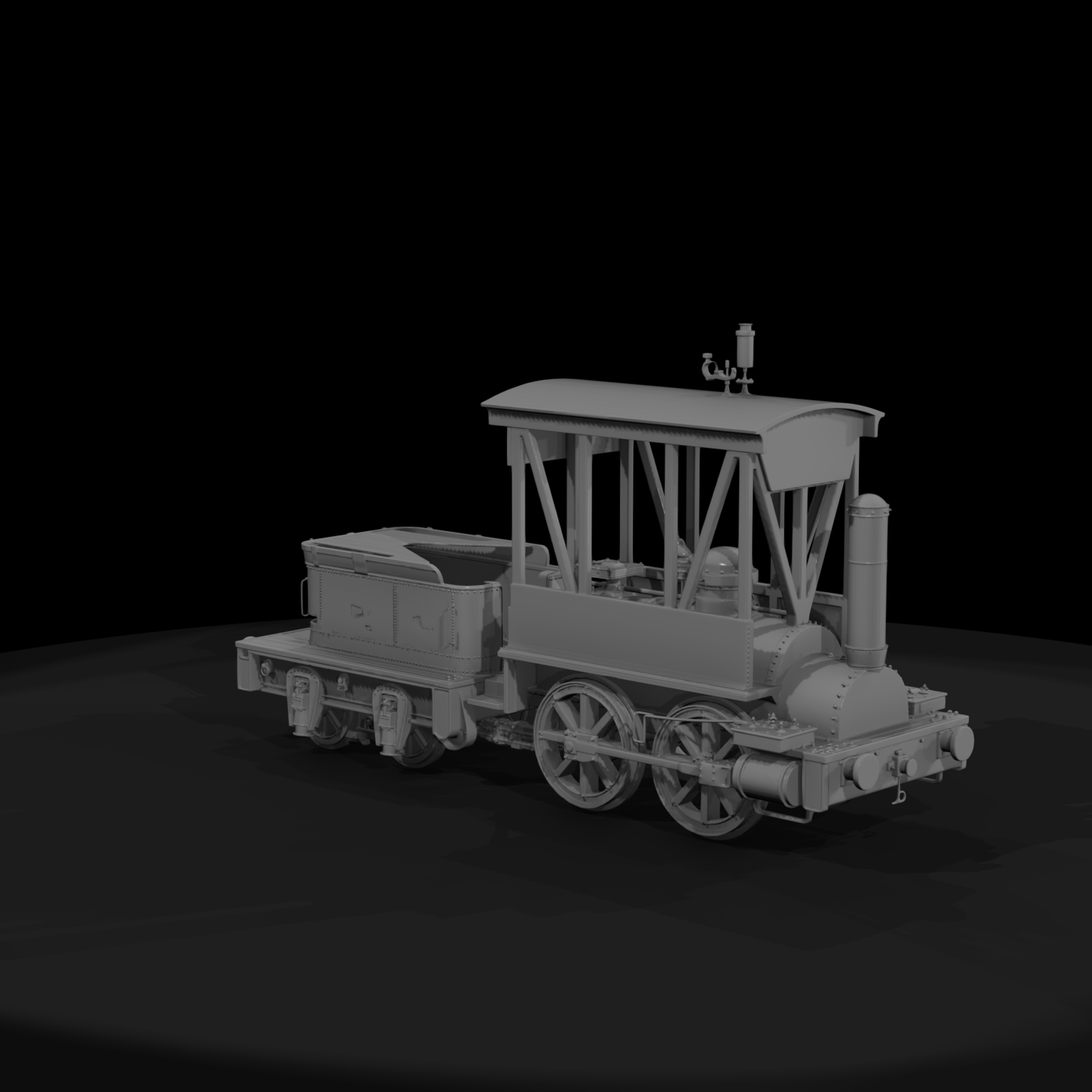 1830s Steam Locomotive