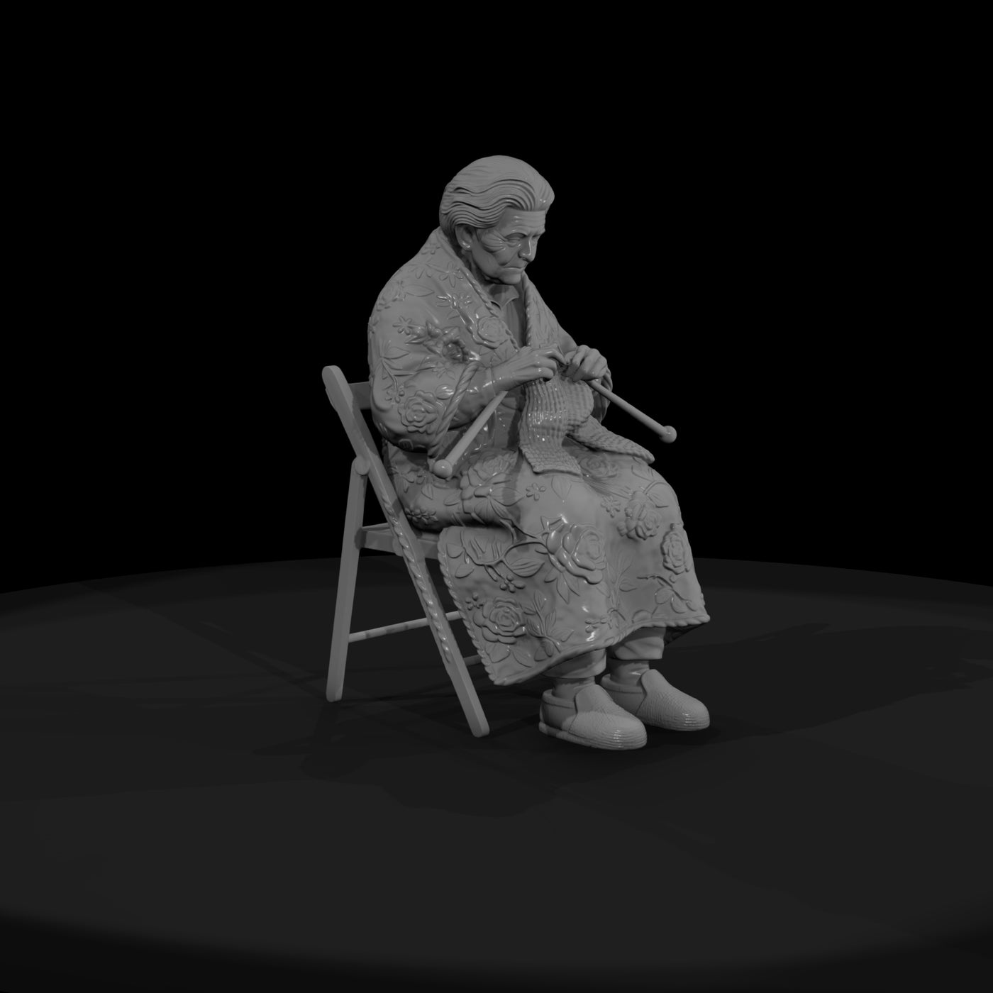 black-friday-elderly-woman-knitting