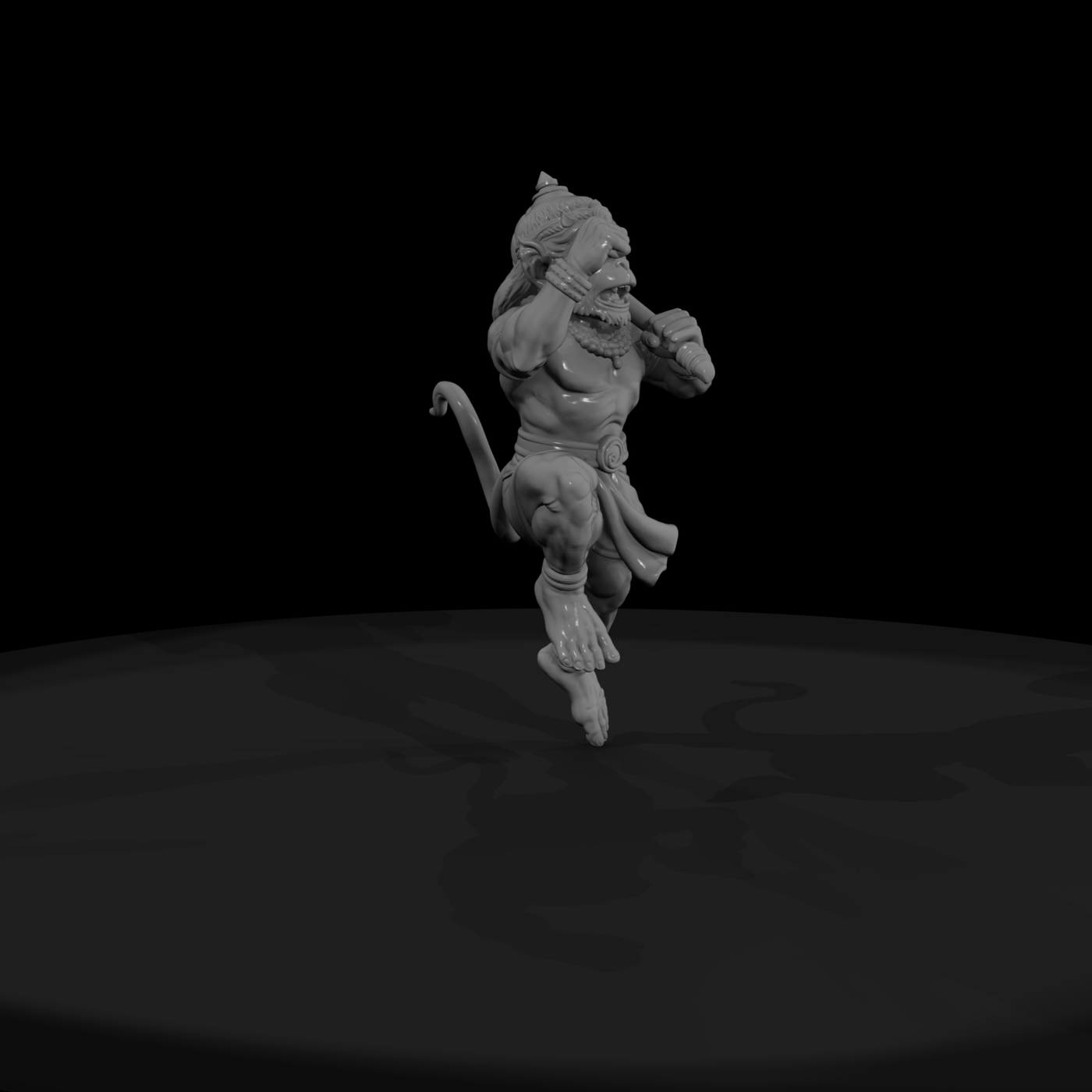 Myth 0430 Mythology Hanuman Miniature Figure