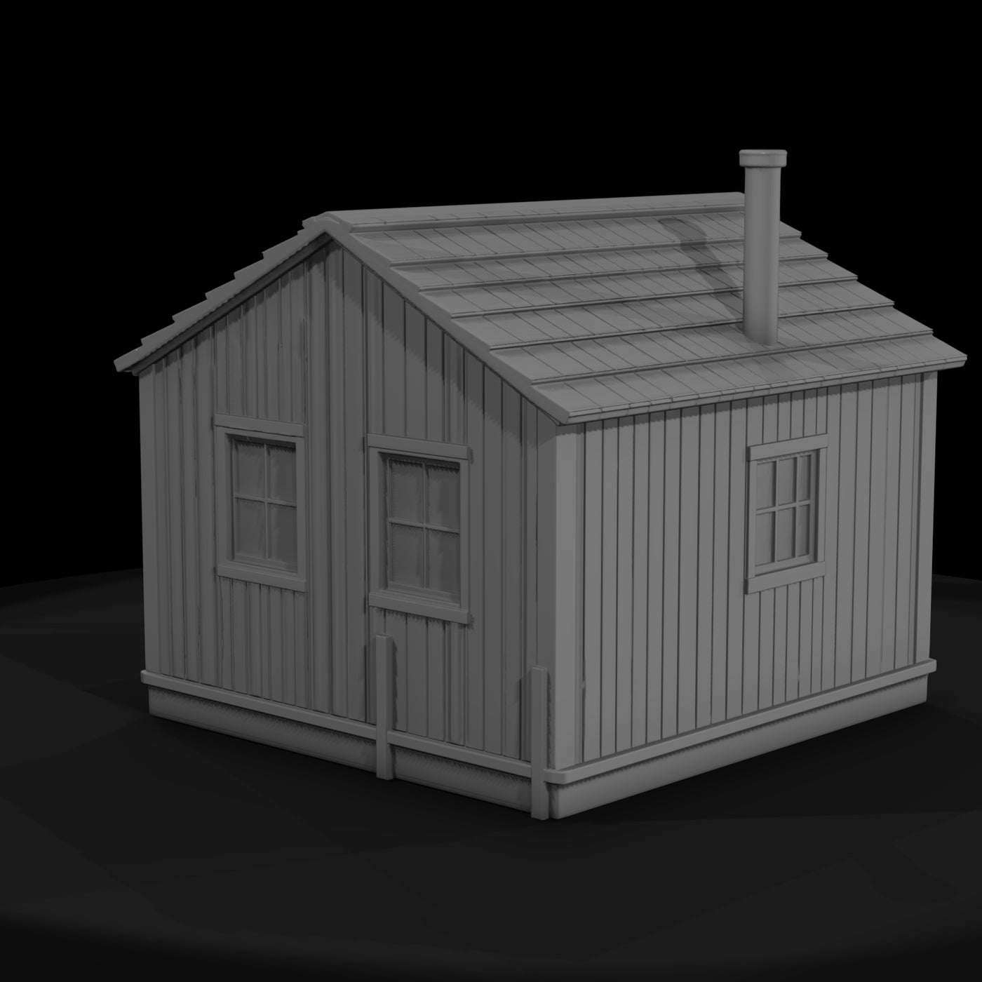 stylized_small_wooden_cabin_3d_model