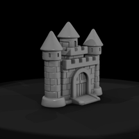 Stylized Toy Castle Playset — thumbnail 3