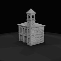 small-municipal-building-historic-fire-station-with-clock-tower — thumbnail 2