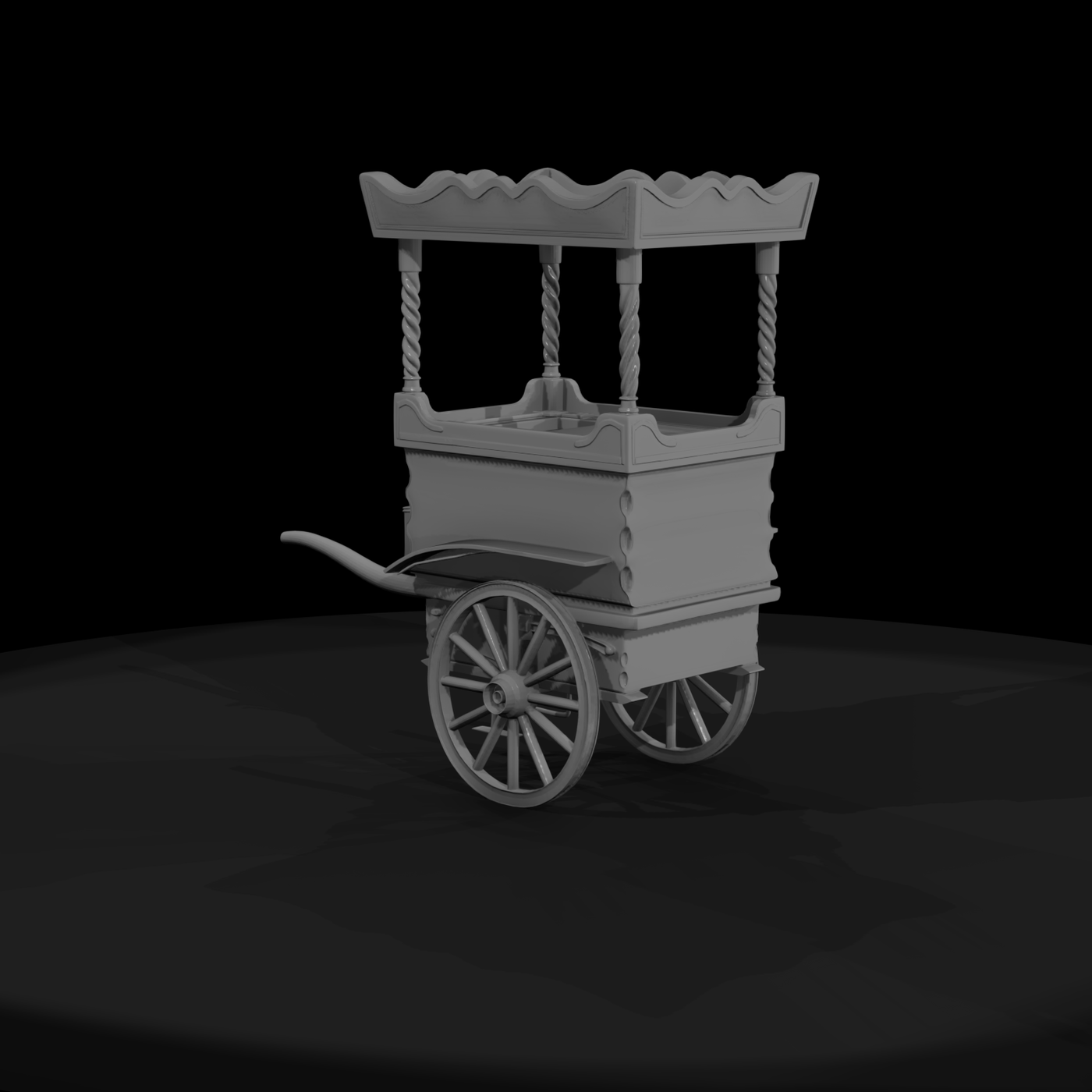 Vintage Street Food Cart & Railways