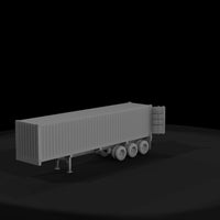 shipping-container-on-traile-open-v1-v1 — thumbnail 4