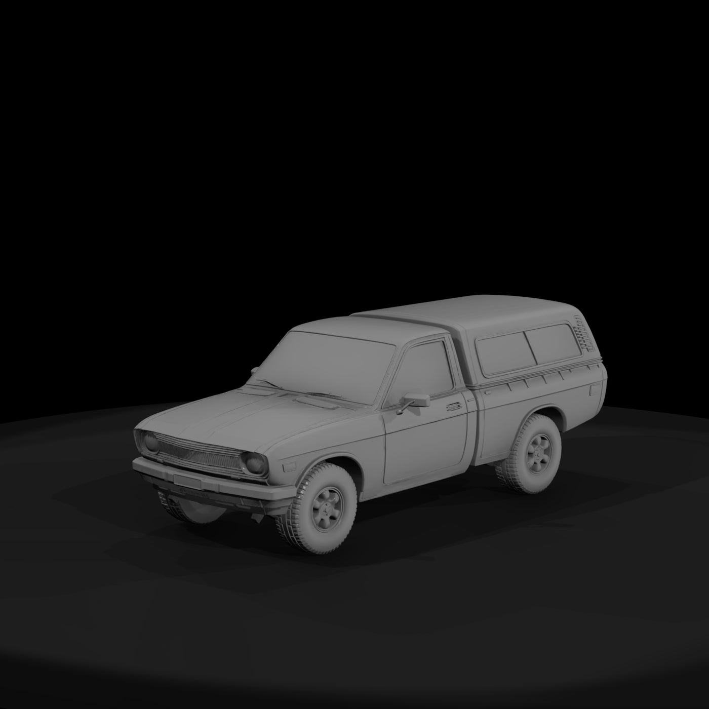 matte-untextured-classic-pickup-truck-3d-model-usl