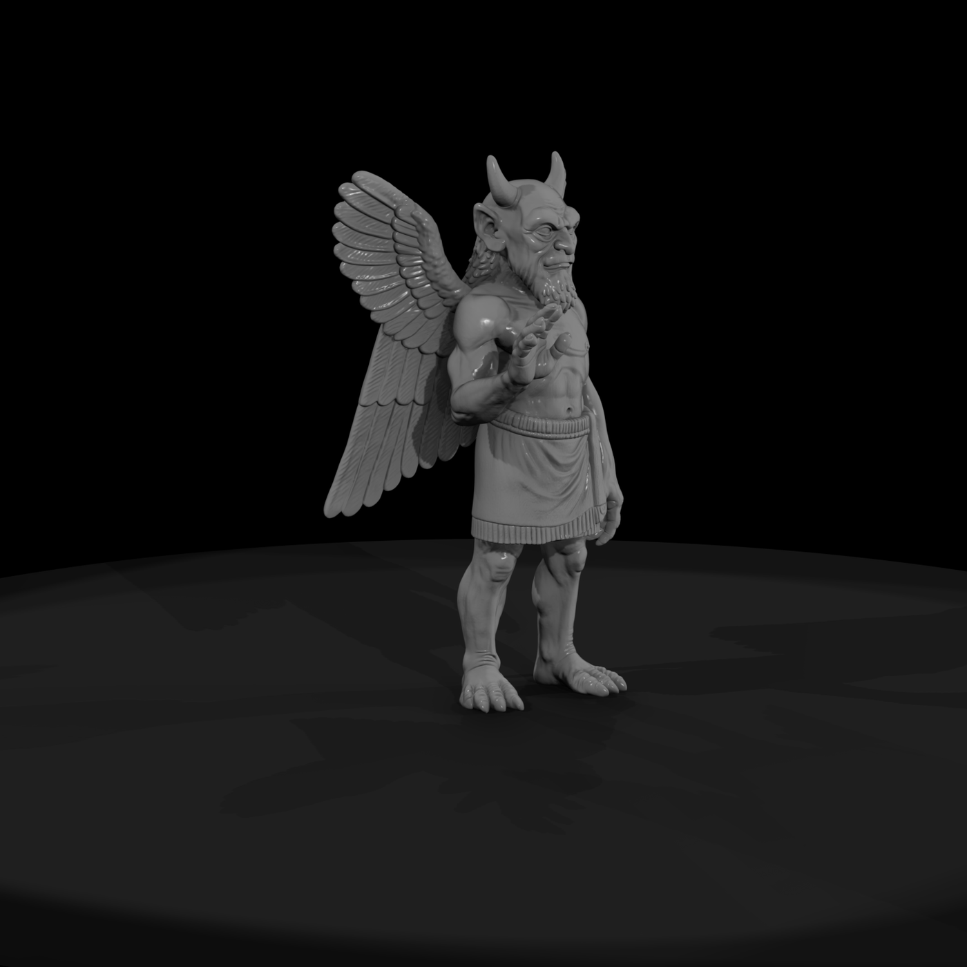 Myth 0385 Mythology Pazuzu Miniature Figure