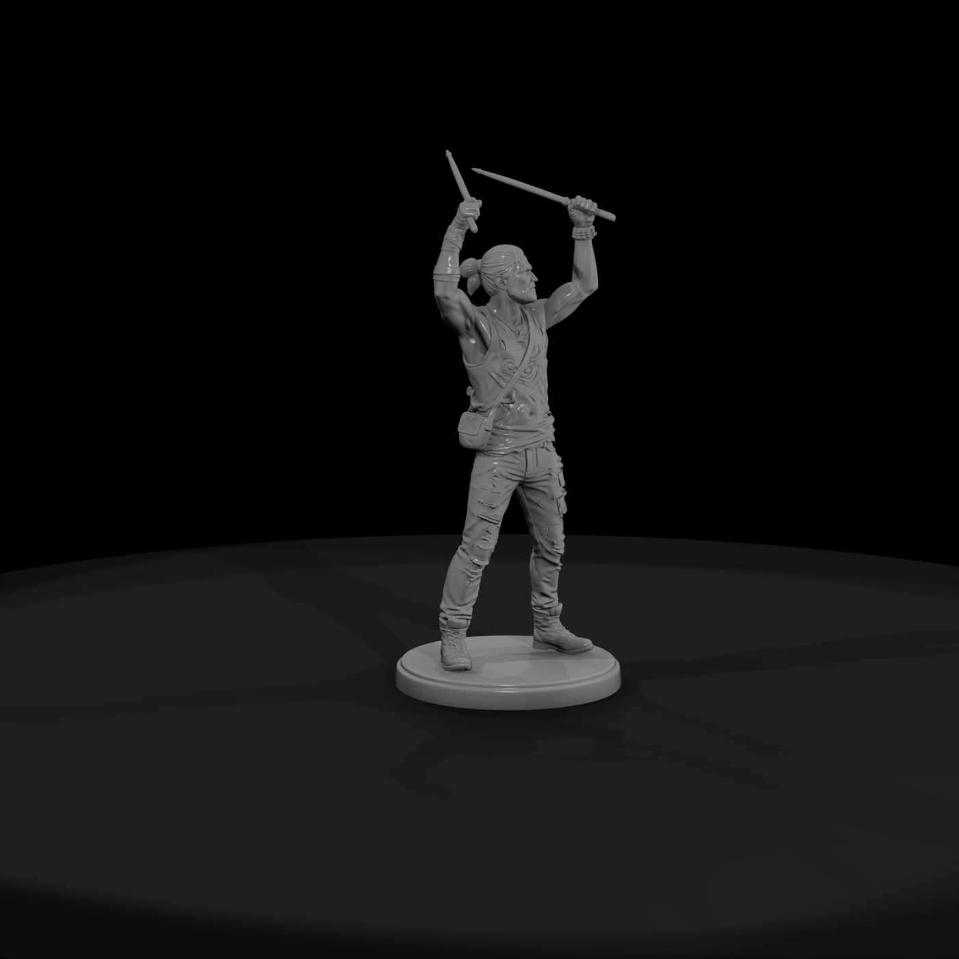 Poparc 0203 Arena Drummer Alternate Pose