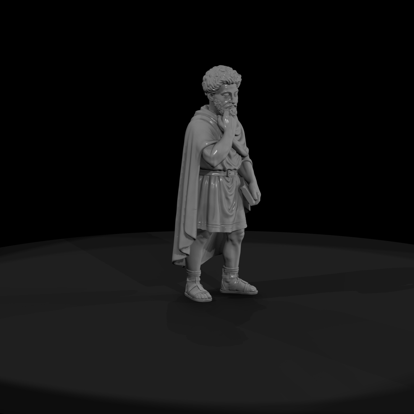 Hist 0039 Historical Marcus Aurelius Miniature Fig