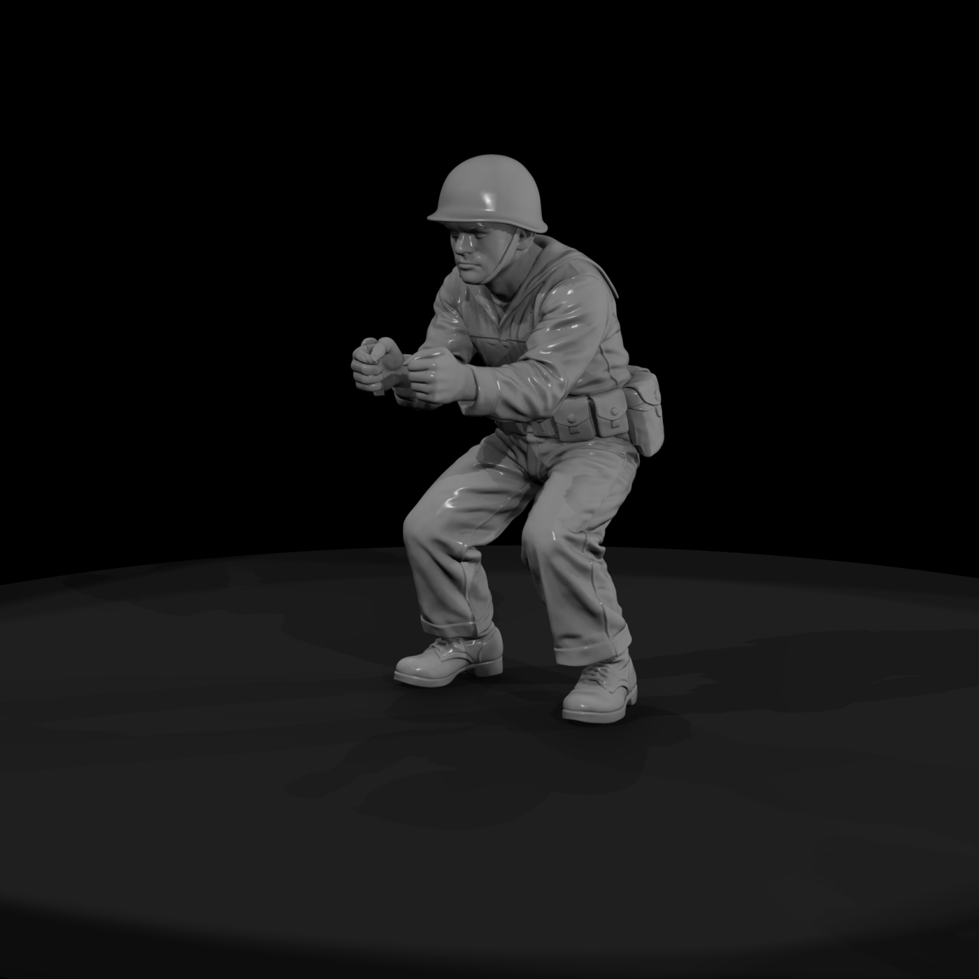 Ww2 Navy 004 Wwii U S Navy Naval Gun Crewman Figur