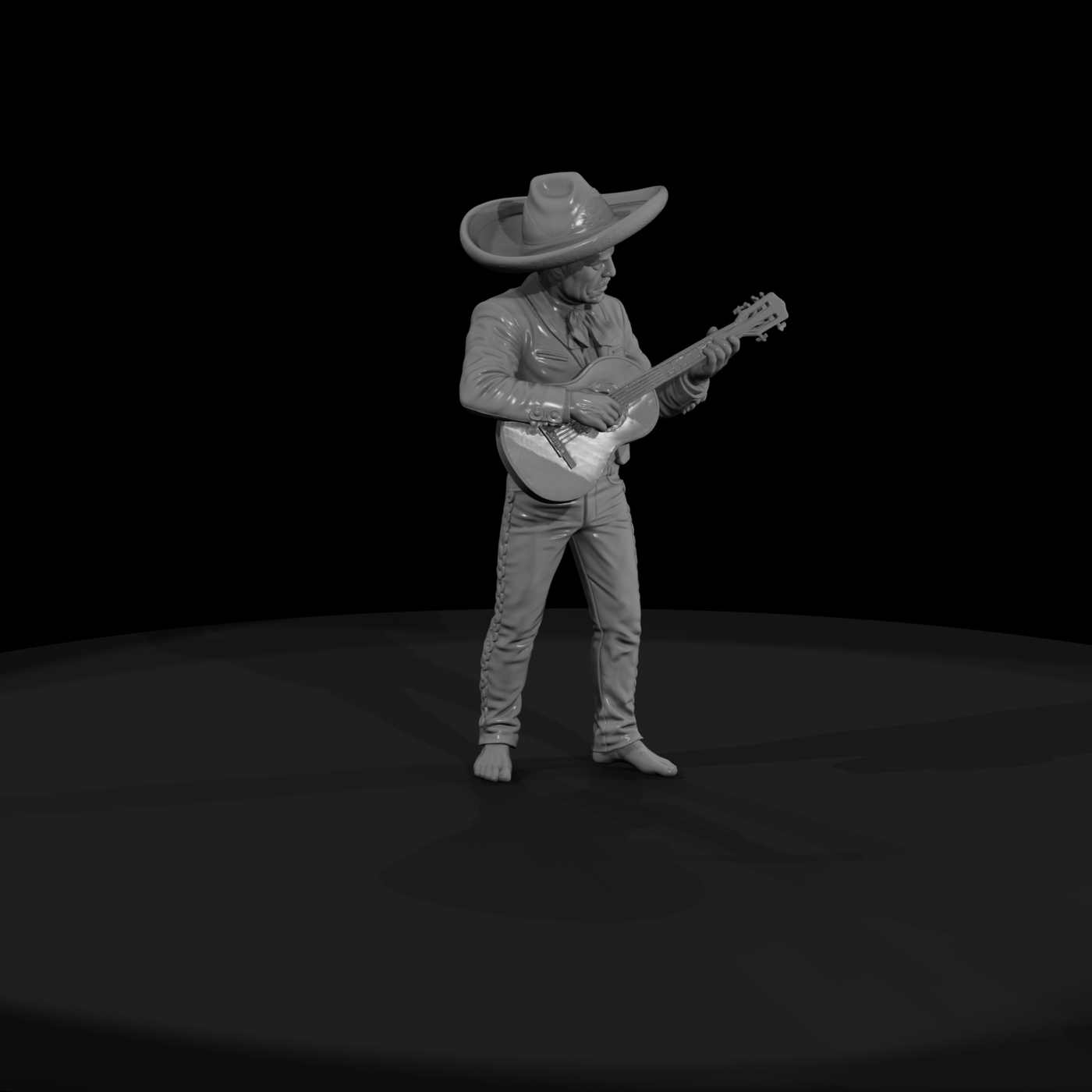 Mariachi Musician with Vihuela