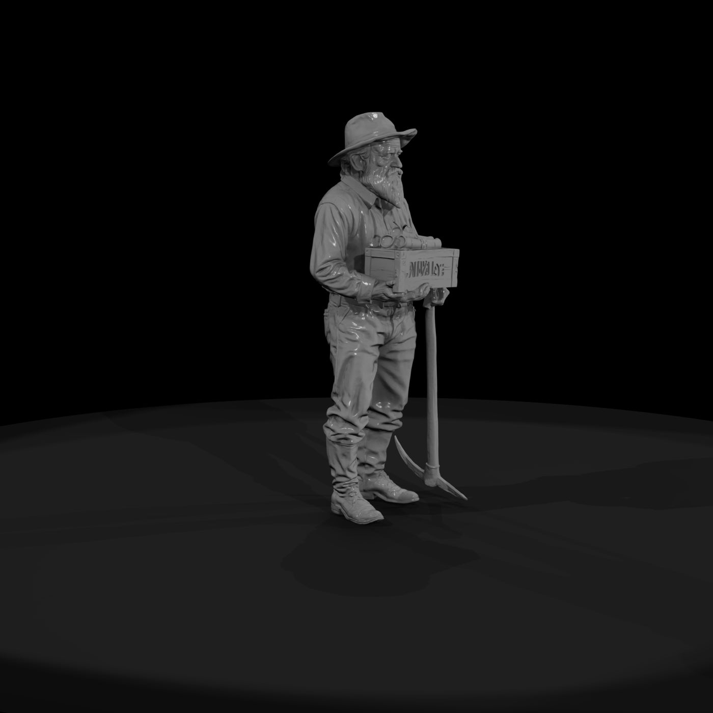 miner-with-dynamite-3d-model