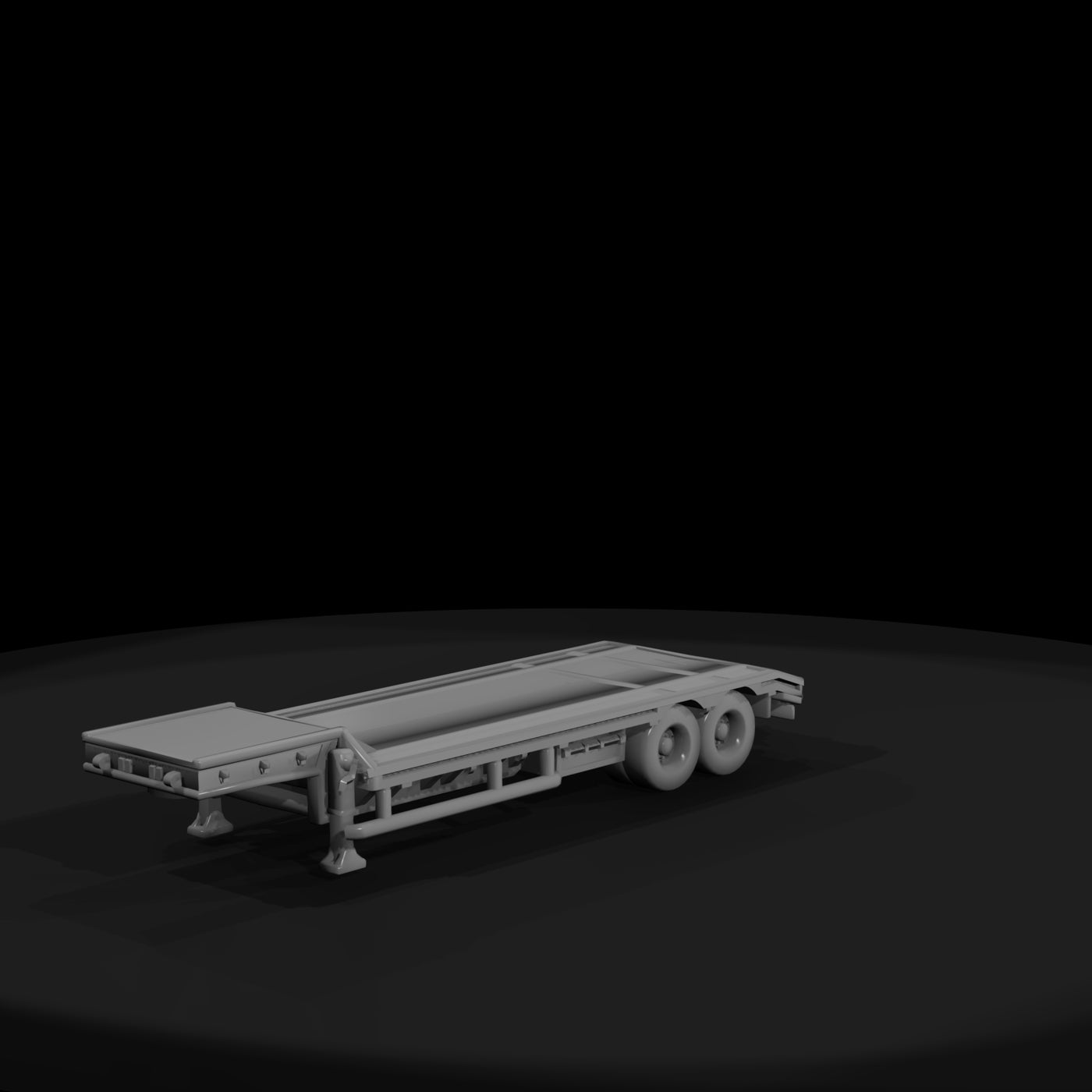 flatbed-traler