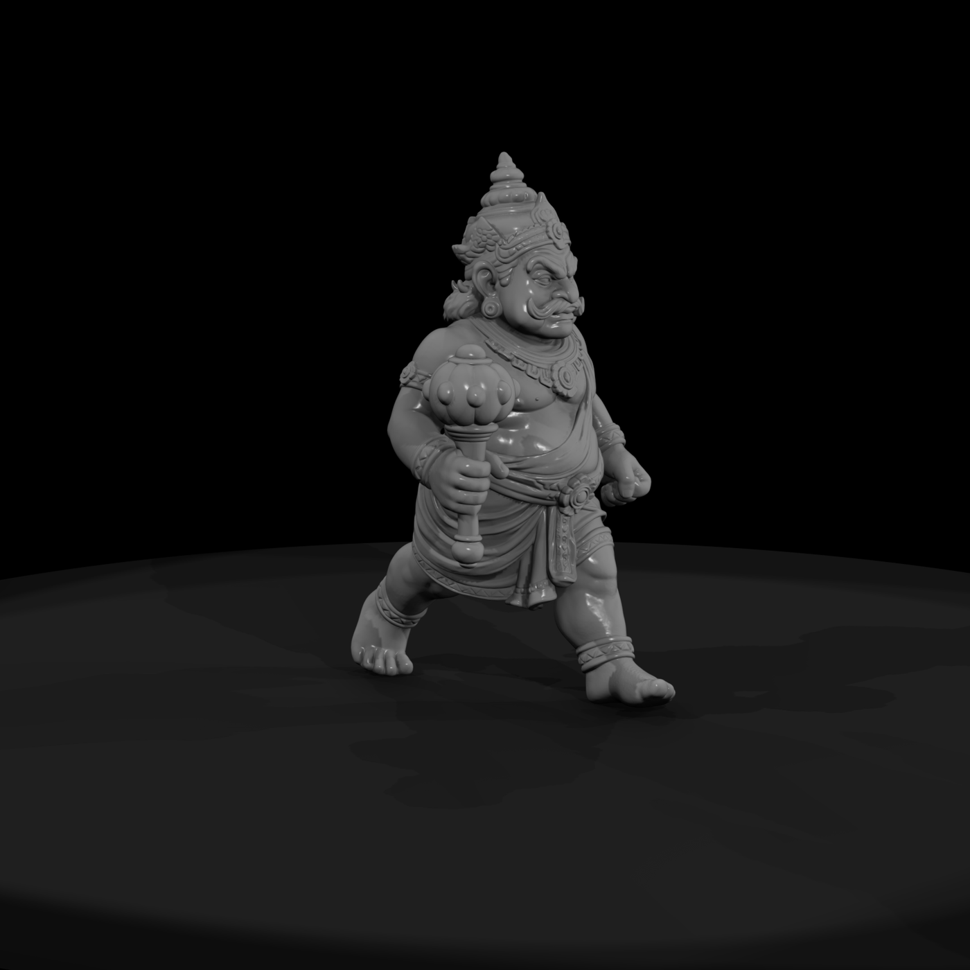 Myth 0434 Mythology Yaksha Miniature Figure