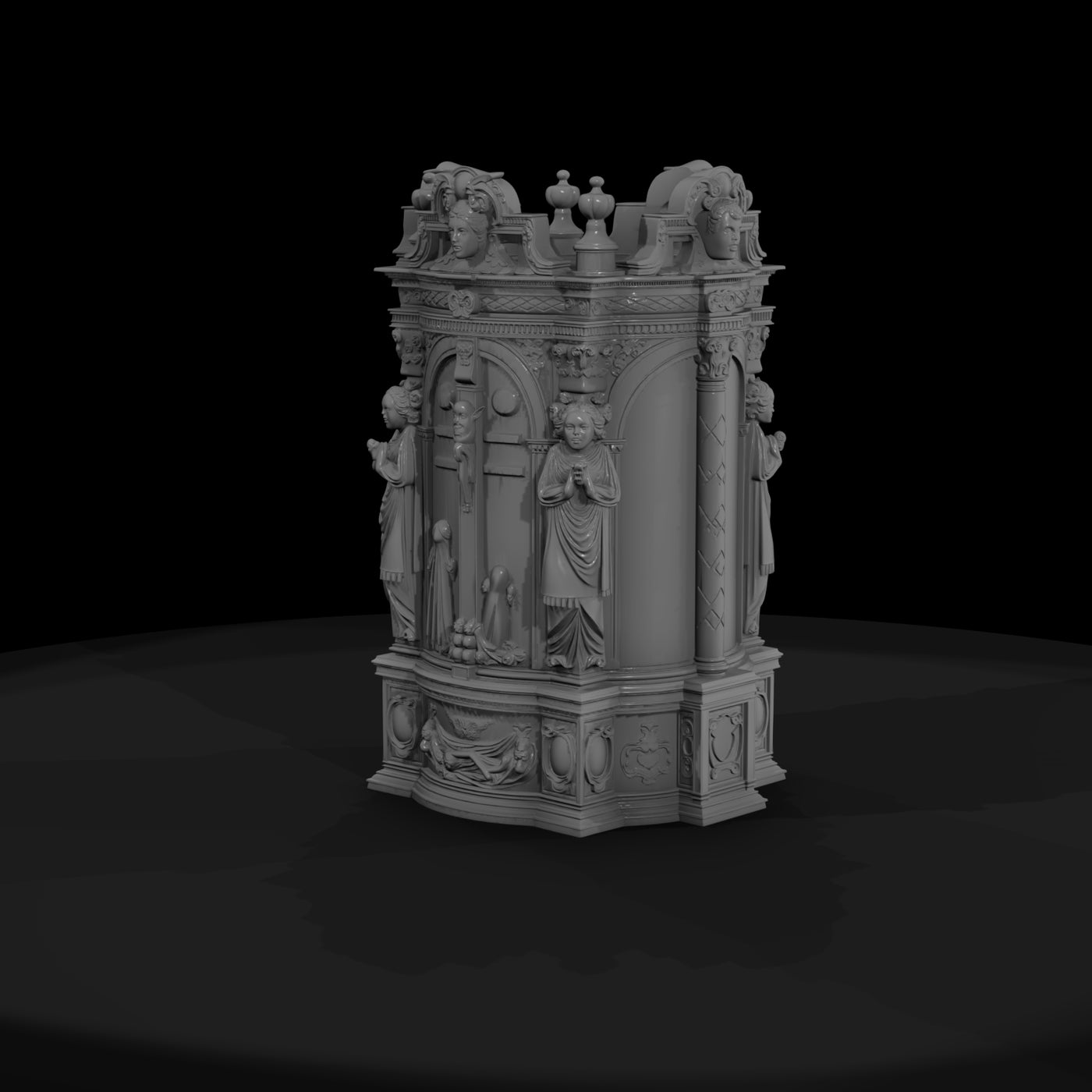 gothic_renaissance_religious_altar_shrine_3d_model