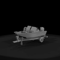 monochrome-3d-aluminum-fishing-boat-with-trailer-e — thumbnail 2