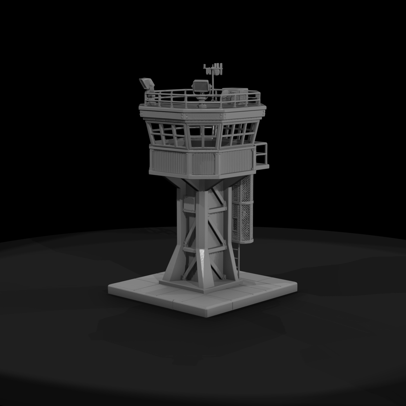 Mil 204 1980S Cold War Perimeter Guard Tower