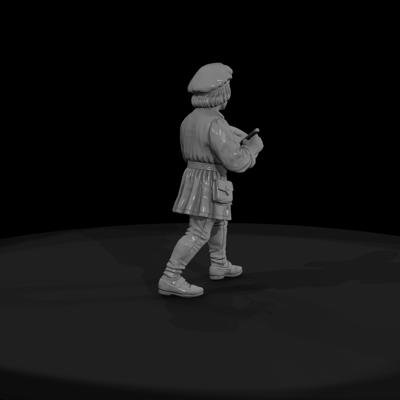 Hist 0220 Renaissance Painter Apprentice Miniature
