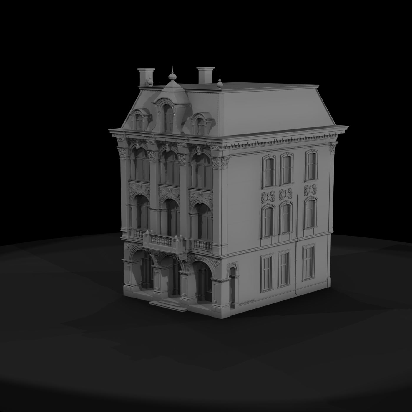 Ornate Neoclassical Townhouse