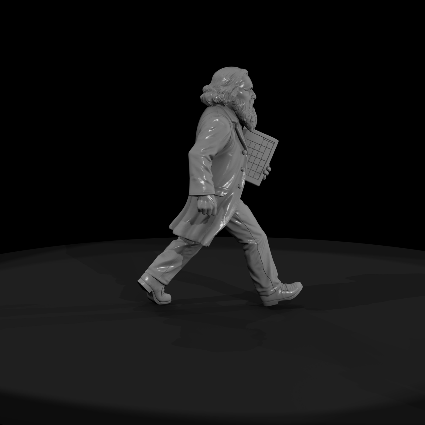 Hist 0178 Historical Dmitri Mendeleev Miniature Fi