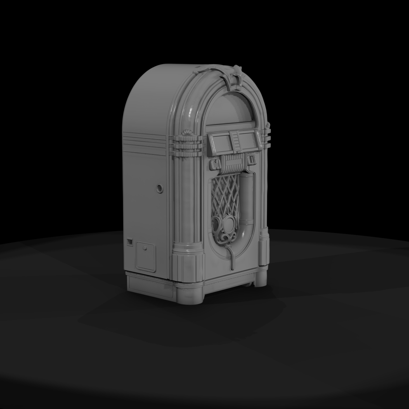 Retro Illuminated Jukebox