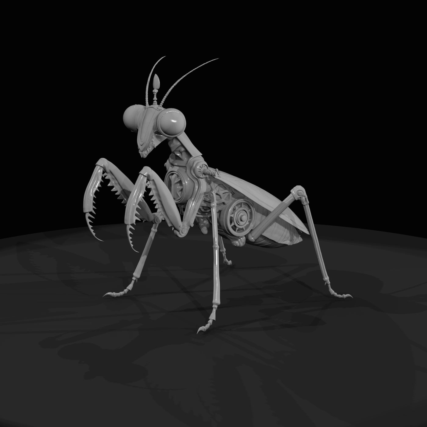 nightmare-clockwork-creatures-clockwork-mantis