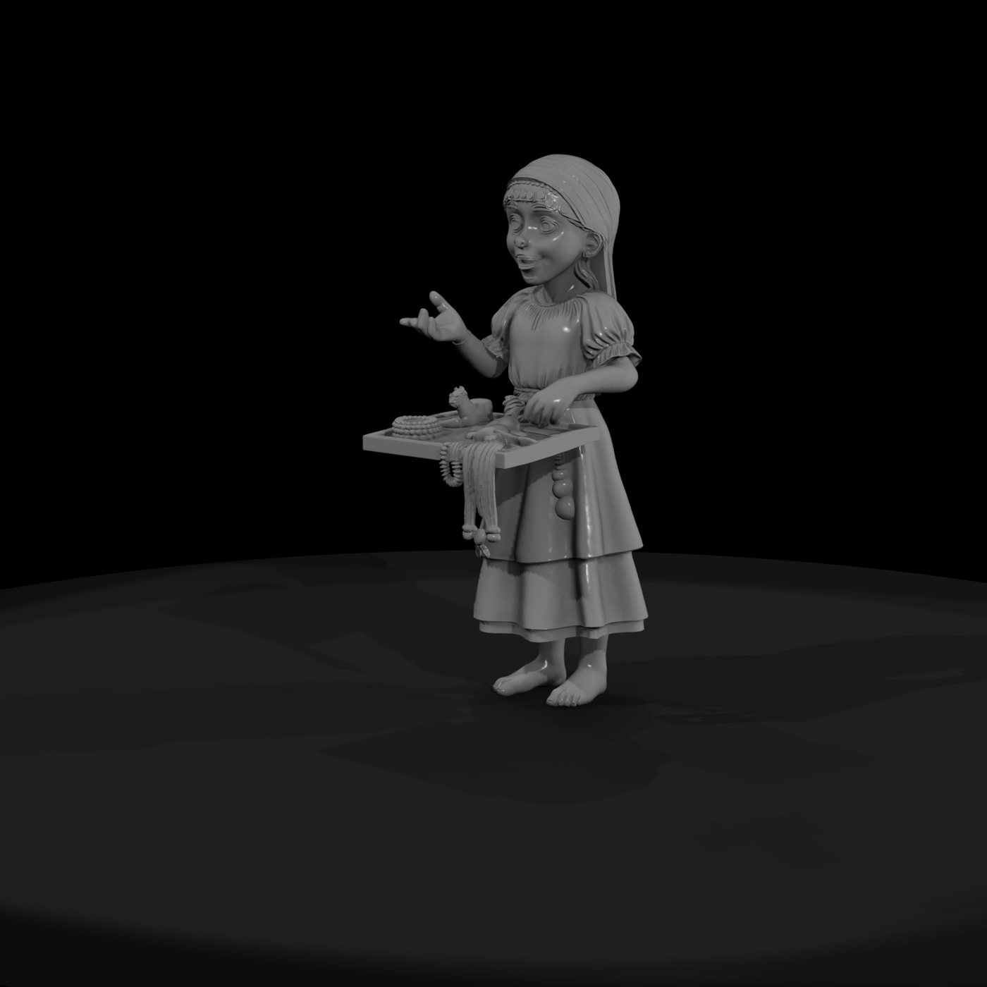 Street Vendor Girl