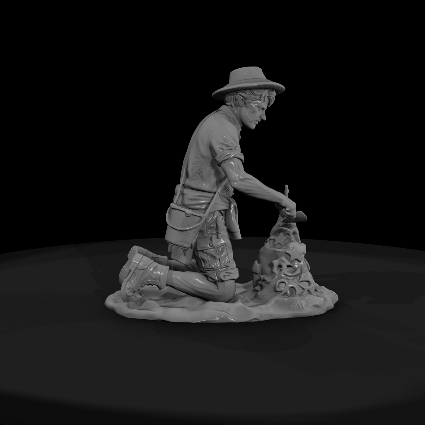 Poparc 0435 Sand Sculptor Performer
